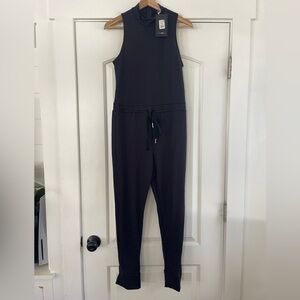 Fashion Nova Mockneck Sleeveless Jumpsuit - S